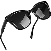 Joopin Oversized Cateye Sunglasses for Women Fashion Cat Eye Sun Glasses UV Protection Ladies Shades Sunnies