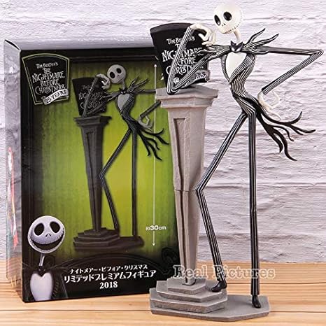 Amazon Co Jp クリスマスジャック スケリントン図25周年pvcアクションフィギュアグッズ模型玩具ナイトメアービフォア Color With Colourful Box ホーム キッチン