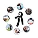 Ruky Hand Grip Strengthener, Hand Grip Exerciser, Hand Grippers, Adjustable Resistance 22-132Lbs (10-60kg), Strength Trainer, Hand Squeezer, Forearm Grip Workout for Athletes Pianists Rock Climbers