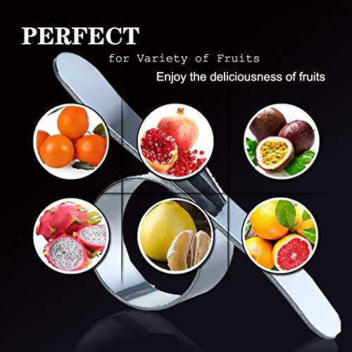Orange Peeler Tools Citrus Peelers Round Ring Stainless Steel Easy