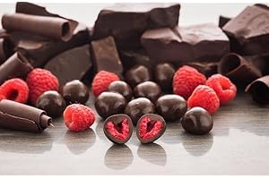 TRUFRU Choco Covered Raspberries 4.2oz (2 pack), by Litezout