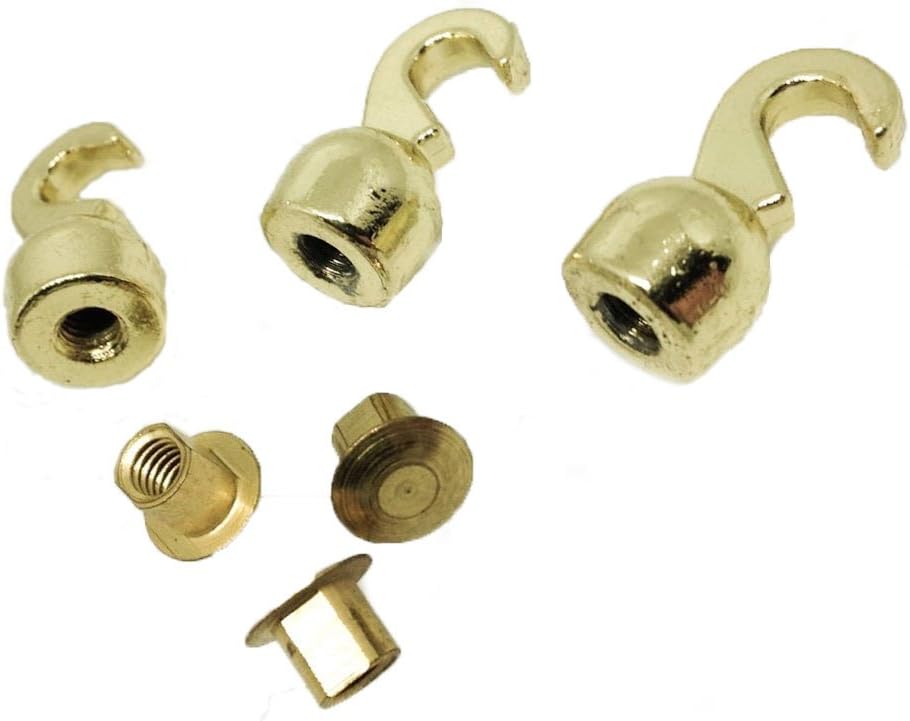 Older Style Grandfather or Grandmother Clock weight shell Hook and Nut