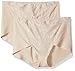 Bali Women’s Shapewear Ultra Firm Control Cotton Shaping Brief 2-Pack Fajas Cool Comfort DF6510