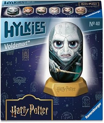 - Puzzle 3D Hylkies - Édition Harry Potter - Figurine n°40 Voldemort - Adultes et Enfants - 54 pièces numérotées à Assembler sans Colle - Support Inclus - Harry Potter - 12008025