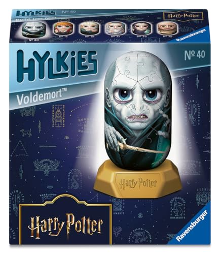 - Puzzle 3D Hylkies - Édition Harry Potter - Figurine n°40 Voldemort - Adultes et Enfants - 54 pièces numérotées à Assembler sans Colle - Support Inclus - Harry Potter - 12008025