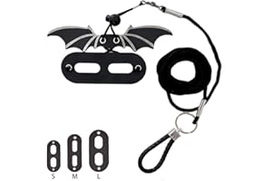 CYHAEN 3 Size Pack Bearded Dragon Leash and Harness Set, Bearded Dragon Harness and Leash, Soft Leather Detachable Adjustable Reptile Lizard Leash (Silver)