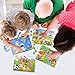 Wooden Puzzles, AKAMINO Wooden Animal Puzzles for Kids Age 3-8 Colorful 60 Pieces Jigsaw Puzzles Toys 4 Pack Preschool Educational Learning Toys Set for Boys and Girls