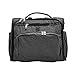JuJuBe B.F.F Multi-Functional Convertible Diaper Backpack/Messenger Bag, Onyx Collection - Chrome