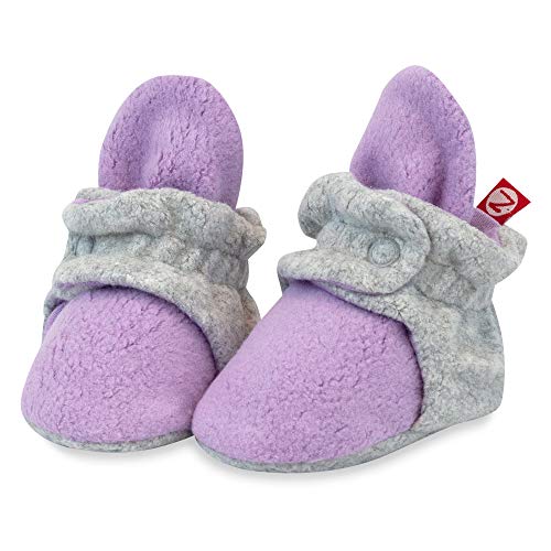 fleece baby booties