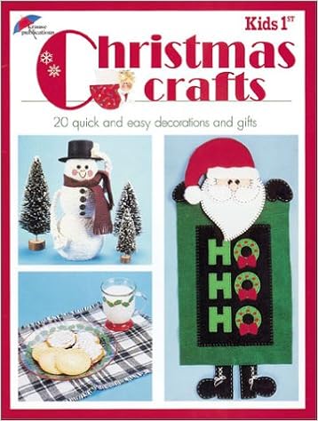 Download Kids 1st Christmas Crafts 20 Quick And Easy Decorations And Gifts Kids 1st Krause Publications 9780873493673 Amazon Com Books PSD Mockup Templates