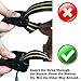xFitness Wood Gymnastic Rings 9.25” Diameter Ring with Enhanced Flexible Buckles & Durable Adjustable Straps for Crossfit and Strength Training | Ring Pull Up, Dips, Muscle Up, Ring Row