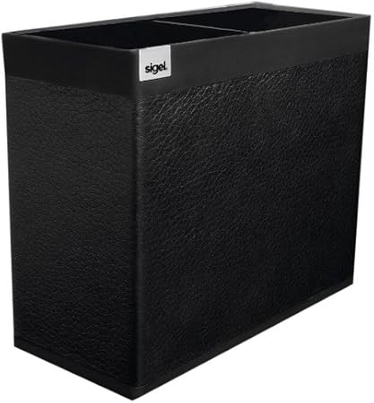 130 x 107 x 60 mm Caja de plástico para lápices, negro: Amazon.es: Oficina y papelería