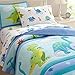 Wildkin 100% Cotton Full Sheet Set – Soft & Cozy Bed Sheets - Dinosaur Land
