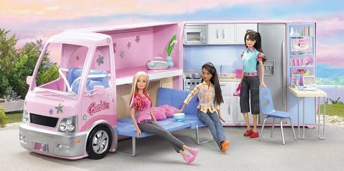 Barbie Hot Tub Party Bus Vehicle Play 
