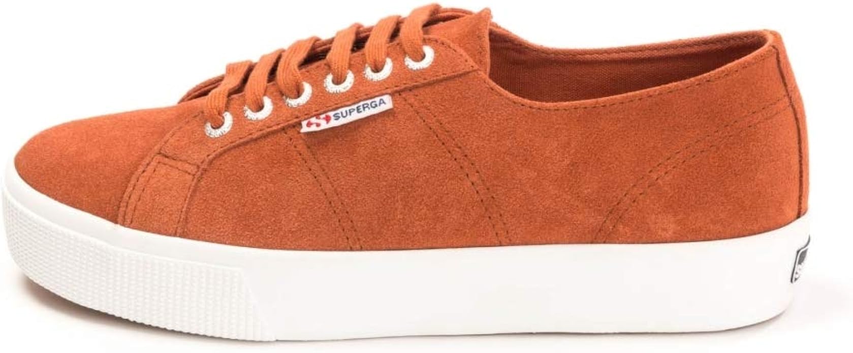 superga suede flatforms