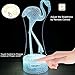 FOCUSKY Flamingo Night Light for Kids,Dimmable LED Nightlight Bedside Lamp,16 Colors+7 Colors Changing,Touch&Remote Control,Best Flamingo Toys Birthday for Girls Boys (Flamingo)