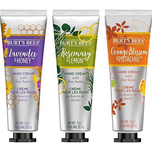image for Burt's Bees Hand Cream Trio Holiday Gift Set, Shea Butter Hand Creams 