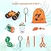 YEZI Outdoor Explorer Kit Gift Kids Toys,12 Pack Kids Adventurer Exploration Equipment Set,Eucational Toys Gifts with Binoculars,Flashlight,Compass,Magnifying Glass,Whistle for Camping Hiking Pretend