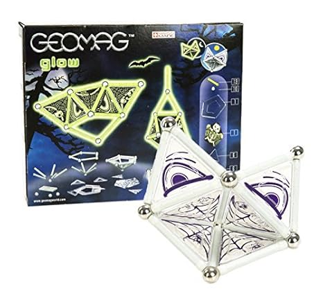 Geomag Scary Glow in The Dark Set (37 Pieces) by Geomag