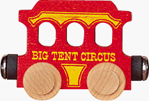 NameTrain Circus Wagon - Made in USA
