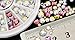 JIEPING 3D Nail Art Tip Rhinestone Deco Shiny Your Nail Glitter Multicolor Mixed Bright