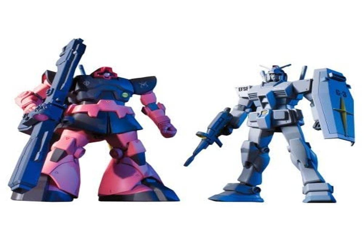 Bandai Hobby - HGUC - 1/144 HGUC G-3 Gundam vs Char's Rick-Dom Model Kit