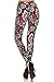 Printed Leggings Toss The Feather (F367-OS)