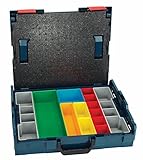 Bosch 17.5 In. x 14 In. x 4.5 In. Stackable Carrying Case with 13 pc. Insert Set