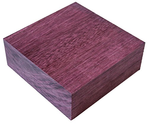 Exotic Wood Bowl Blank: Purpleheart