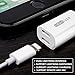 iPhone 7 Headphones Adapter, [Upgrade for IOS 10.3], iPhone 7 Plus Adapter, Dual Lightning Headphone Adapter Splitter for iPhone 7 / 7 Plus (white)