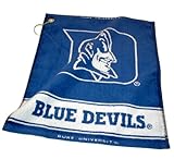 NCAA Duke Blue Devils Jacquard Woven Golf Towel