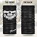 Olarveo Skull Face Mask Neck Scarf Bandana, Windproof Breathable Unisex Face Cover for Sports,Sun Protection Seamless Neck Gaiter