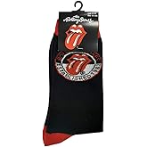 The Rolling Stones 'Established' (Black) Socks (One Size = UK 7-11)