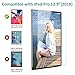 BOVON New iPad Pro 12.9'' Screen Protector 2018, [Work with Face ID] [Scratch Resistant] [High Definition] [Apple Pencil Compatible] Tempered Glass Screen Protector for iPad Pro 12.9-inch (Clear)