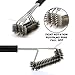 Zredurney Grill Brush, BBQ Cleaning Brush and Scraper, 18