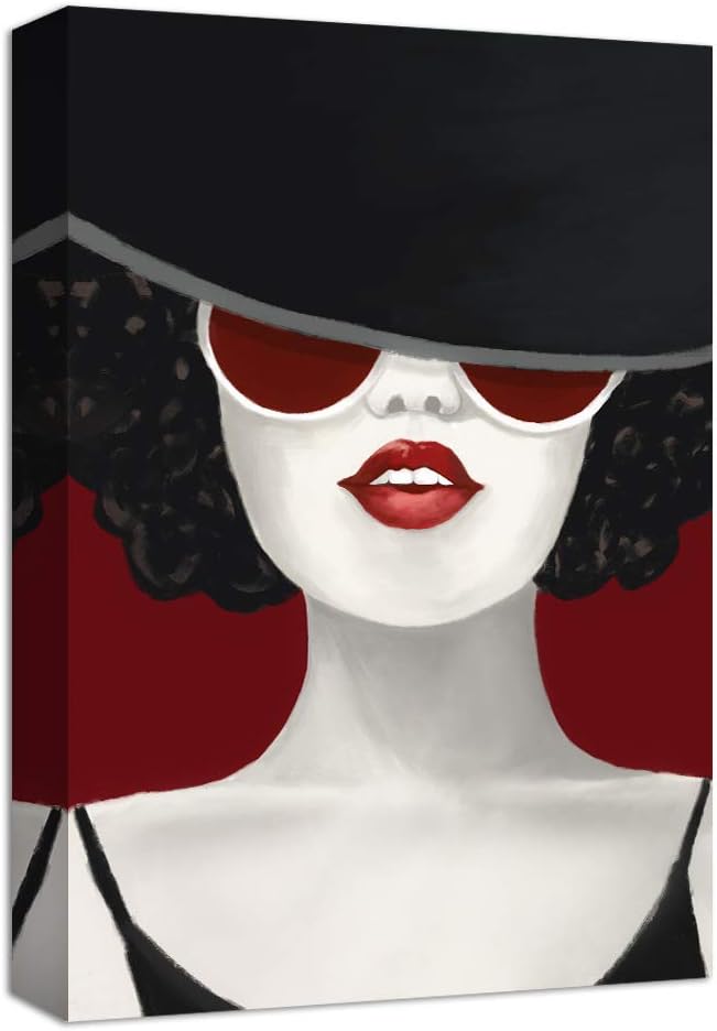 NWT Canvas Wall Art Fashion Women Elegant Style Painting