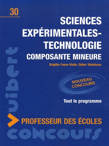 Sciences expérimentales-technologie