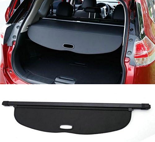 SunnyKun Retractable Rear Cargo Cover Trunk Luggage Security Shade Interior Accessories for Nissan Rogue Sv X-Trail T32 2014 2015 (Nissan X-Trail)