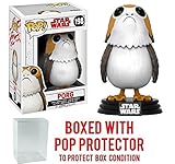 Funko Pop! Star Wars: The Last Jedi - Porg #198 Vinyl Figure (Bundled with Pop BOX PROTECTOR CASE)