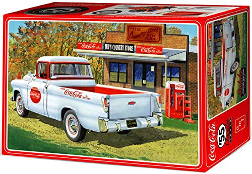 AMT 1094 1955 Chevrolet Cameo Pickup Coca Cola Edition