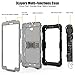 SEYMAC stock Case for Tab A 10.1 T580/T585/T587, Gray+Black