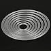 Whitelotous Cutting Dies Cut Dies Stencil Metal Template Mould for DIY Scrapbook Album Paper Card (8 pcs Circles)