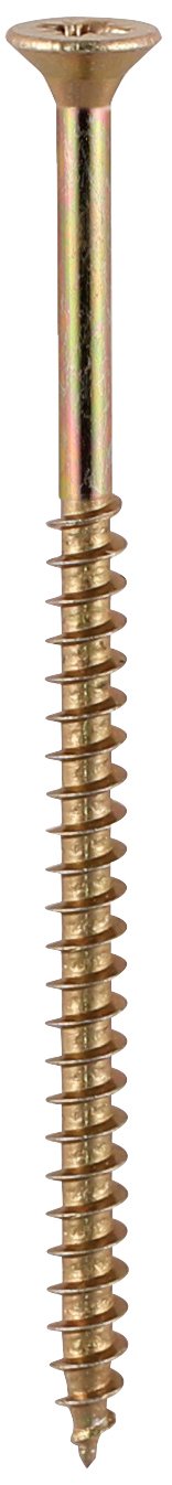 TIMCO Classic Multi-Purpose Screws - PZ - Double Countersunk - 5.0 x 80 - Gold - Box of 200