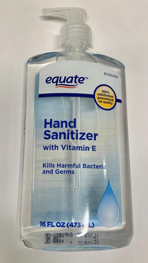Equate Hand Sanitizer With Vitamin E (2 Pack)