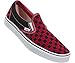 VANS CLASSIC SLIP-ON FORMULA ONE CHECKERBOARD SKATE SHOES