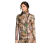 Under Armour UA Camo Coldgear Infrared Scent Control Evo Cozy Neck Long Sleeve - Women's Realtree AP-Xtra / Perfection, Large