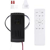 Universal Ceiling Fan Remote Control Kit Replacement, 6-Speed &amp; Timing, Remote Replacement for 24V DC Ceiling Fan Light