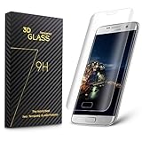 Bestfy Samsung Galaxy S7 Edge Screen Protector, [Bubble Free][9H Hardness][HD Clear] [Full Coverage], Tempered Glass Screen Protector for Samsung Galaxy S7 Edge- Lucid