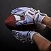Franklin Sports Youth Football Receiver Gloves For Kids, NFL Team Logos and Silicone Palm, Youth Medium/Large