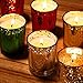 Mercury Glass Votive scented Candle Gift Set (Speckled Gold), 100% Natural Soy Wax 2.5 Oz Per Cup Portable Glass Candles with Fragrance Essential Oils for Stress Relief and Aromatherapy – 8 Packthumb 4